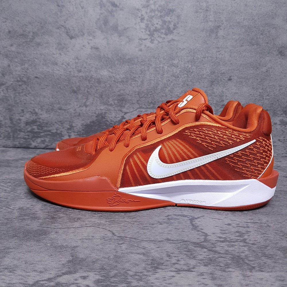 NIKE Sabrina 2 TB Promo Texas Longhorn PE Shoes Womens 11 Mens 9.5 HM5038-800